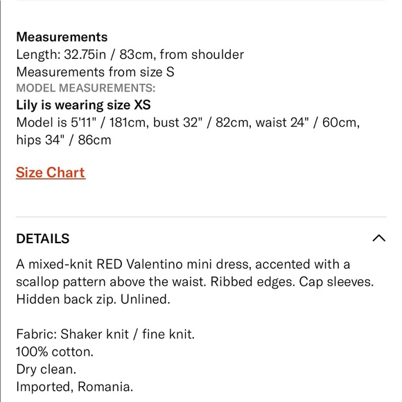 RED VALENTINO Short Sleeve Sweater Dress. NWT - Picture 5 of 12